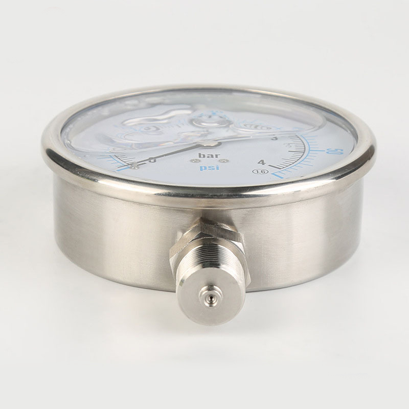 YN-60BF radial pressure gauge stainless steel 304 pressure gauge Φ60 pressure gauge - Image 2
