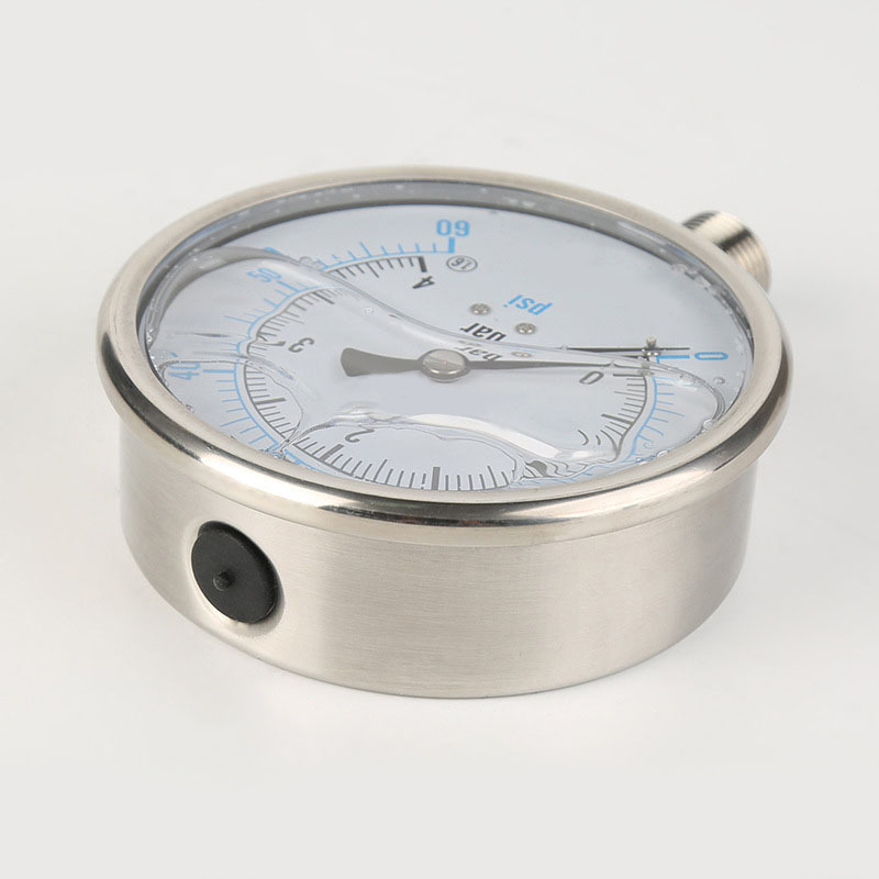YN-60BF radial pressure gauge stainless steel 304 pressure gauge Φ60 pressure gauge - Image 3