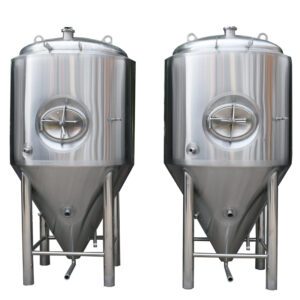 7 BBL Fermenter / Unitank with Jacketed and Side Manway