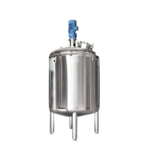 2000L Chemical stainless steel mixing tank with jacket Blending Tank