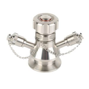 Sanitary beer aseptic sampling valve fermenter double-head Medical Sanitary Sampling Valve
