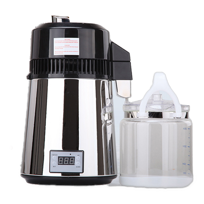 4L dental distilled water machine stainless steel oral sterilization distilled water laboratory pure water machine large capacity household