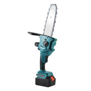 Electric Saw 8 Inch Rechargeable Lithium Electric Saw Garden Pruning Sawing Wood Handheld Outdoor Brushless Electric Chain Saw