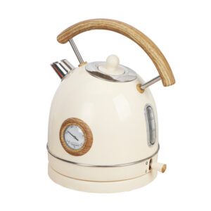 Electric Kettle 1.8L Wood Grain Electric Kettle 304 Stainless Steel Kettle Automatic Power Off High-value Small Appliances 1800W Electric Kettle