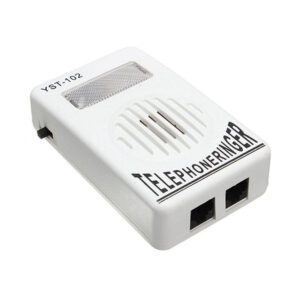 2 pieces of 95dB super high volume phone ringing, phone ringing amplifier, ringing aid, strobe light ringing, fixed telephone ringing, telephone landline amplifier, ringing aid,communications icon