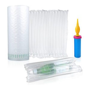 Inflatable wine protector 15.7"*328' large wide bubble buffer packaging roll,used for packaging mobile,heavy-duty wine bottle shipper laptop transportation packaging