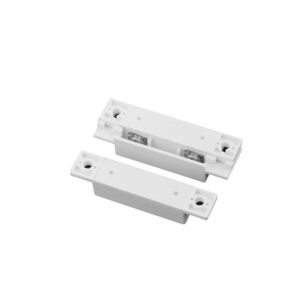 Wired Magnetic Surface-Mounted Door Window Contact Reed Switch Personal Gap Alarm, Cabinet Strip Light Switch NC DIY Kit, Pack of 10 with 40 Screws