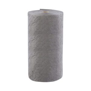 Polypropylene Heavy Weight Meltblown Maintenance Universal Absorbent Bonded Roll,150' Length x 30" Width,Gray