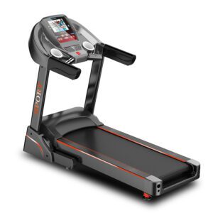 Treadmill 2.5 HP LED Color Screen Single Function Commercial Electric Treadmill 140 KG Weight Capacity Commercial Grade Fitness Treadmill