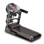 Treadmill 2.5 HP Blue Screen Multifunctional Commercial Electric Treadmill 140 KG Weight Capacity Commercial Grade Fitness Treadmill