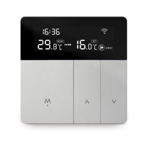 WiFi Smart Thermostat Temperature Controller for Water/Electric Floor Heating/Gas Boiler Work with (Color : 16A Electric Heating)