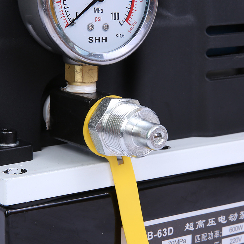 Hydraulic electric pump 18V rechargeable portable lithium battery small ultra-high pressure oil pump hydraulic pump station - Image 3