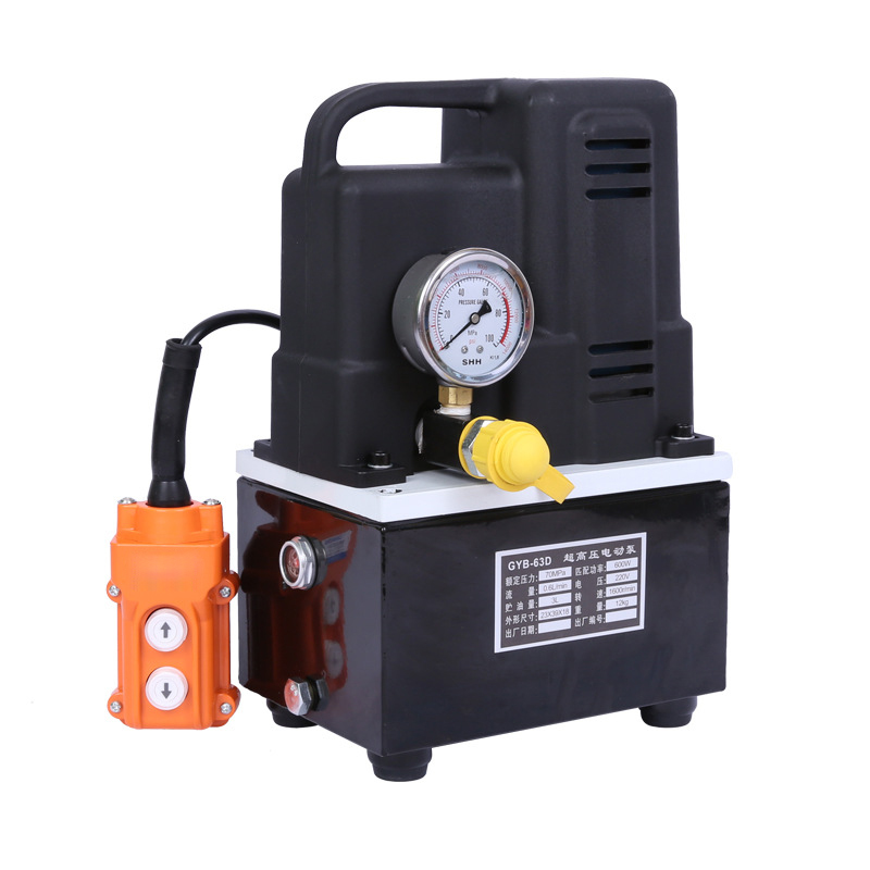 Hydraulic electric pump 18V rechargeable portable lithium battery small ultra-high pressure oil pump hydraulic pump station