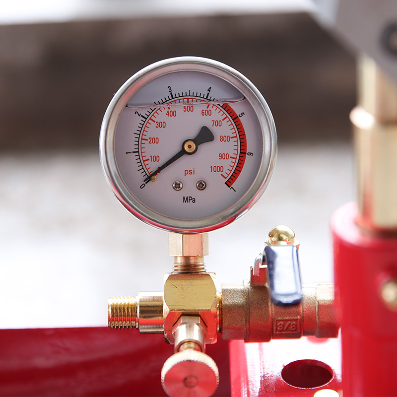 Manual pressure test pump, pressure pump, PPR water pipe pressure test, household 70kg pressure pump floor heating leak detector - Image 3