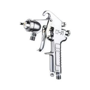 Pressure Feed Air Spray Paint Gun, Pressure Pot Paint Sprayer Without Cup - 1.5mm Nozzle