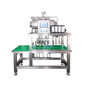 4 Heads Beer Glass Bottle Filling Machine Semi Automatic Drink Filling Equipment Bottling Line Beer Bottle Filling and Capping Machine