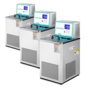 Circulator -10ºC~100ºC 6L Lab Refrigerated and Heating Circulator PID Temperature Control System Thermostatic Water Bath