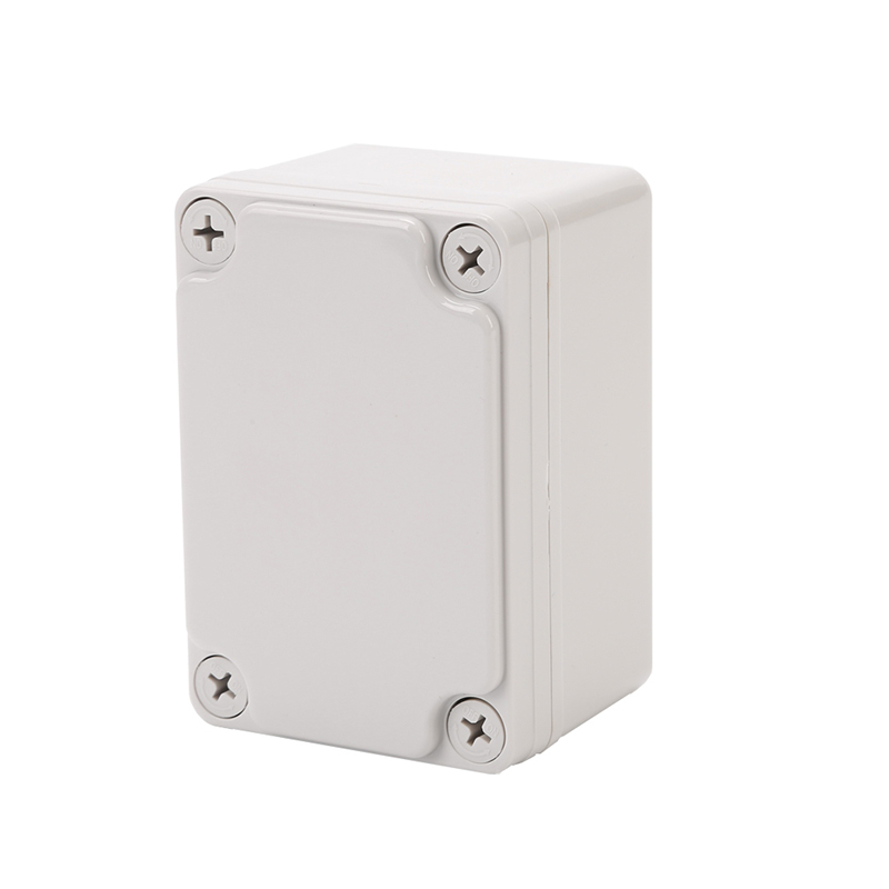 IP67 ABS Plastic Enclosures Junction Box 3.74" x 2.56" x 2.17" Thickness 0.098'' Light Gray Waterproof Plastic Enclosure Junction Box - Image 3