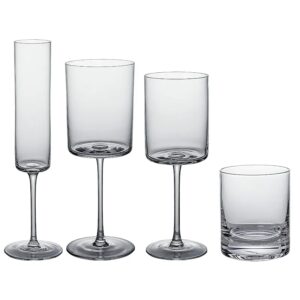 Crystal Glass Red Wine glasses & White Wine Entertaining Drinkware Glass Stemware