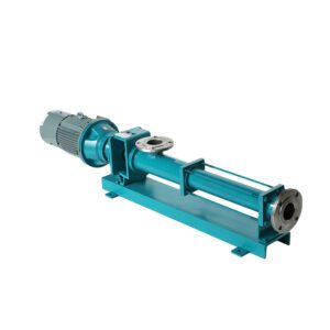 Special engineering screw pump for conveying gypsum slurry and sludge treatment in power plant,Industrial stainless steel screw pump single screw pump