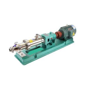 G-type sanitary single-screw pump mud pump thick slurry pump industrial pump rotor pump delivery pump,double triple food electric screw pump