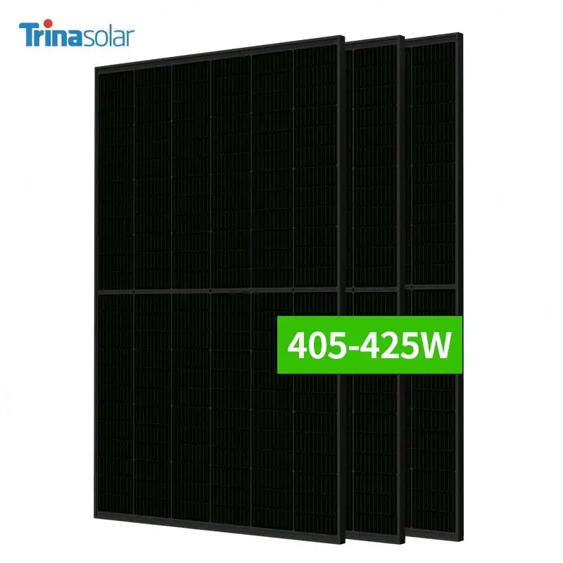Trina 550W Vertex 425W Solar Full Black Trinasol 450 Wats 150 Cell Solarpanel Panel Fotovoltaico Trinasolar Watt - Image 2