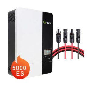 Growatt 48V DC SPF 5000 ES Solar Inverter Growatt Hybrid Off Grid Inverter