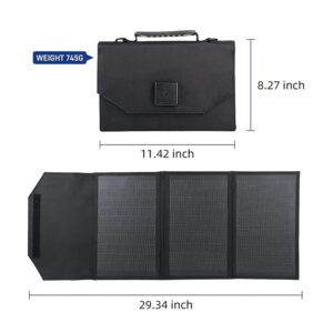DASOLAR 20W 30W Portable Solar Panel Chargers for Camping