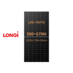 Longi 550-570W hi-mo 6 Integrated Segmented Ribbons dual glass mono Cast Monocrystalline solar panel