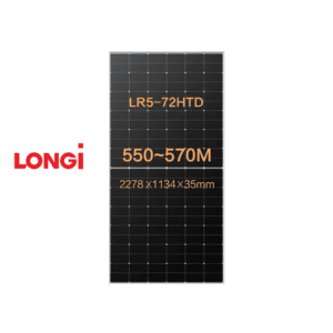 Longi 550-570W hi-mo 6 Integrated Segmented Ribbons dual glass mono Cast Monocrystalline solar panel