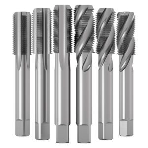 HSS6542 Machine Taps for Stainless Steel Iron Aluminum Copper Flute / Straight Flute / Tip Machine Taps Threading Tools