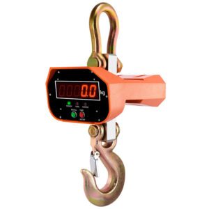 Electronic Industrial Hanging Scale Crane Scale 3000KG High Accuracy Digital Load Cell Wireless Handheld New 4*1.5V AA Battery