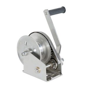 1800 lbs Hand Winches Thickened 304 Stainless Steel Hand Winch Without Wire Rope/5m /10m /20m /30m Wire Rope