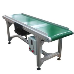 Factory professional custom pvc belt conveyor/semi-automatic aluminum frame conveyor belt