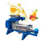 Professional pineapple juicer, screw press juice maker, fruit press machine, kitchen waste double screw hydraulic press machine