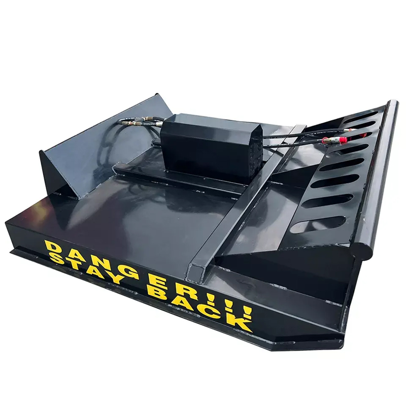 72" Skid Steer Brush Cutter Attachment 2 Blade Universal - Image 2