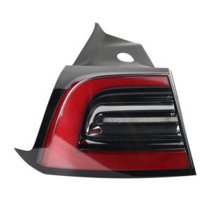 LED Tail Light Assembly, Rear Right Passenger Side Brake Outside Tail Lamp, for Tesla Model 3 2017 2018 2019 2020 2021 2022, OE# 1077398-00-G, 1077398, 1077398-00-H, 1077398-00-F