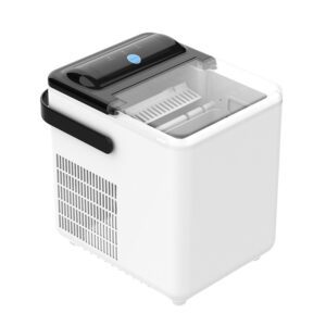 Household Ice Machine Small 12KG/24H Mini Ice Maker Bullet Ice Maker Compressor Cooling Ice Making Machine