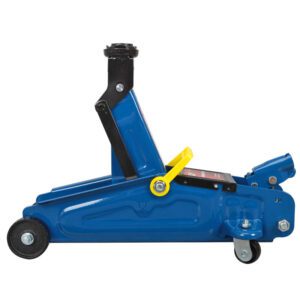 Horizontal Jack 2 Ton Car Jack Plastic Box Blue Hydraulic Jack Mini Allied Trolley Hydraulic Floor Jack BYD Automobile Jack
