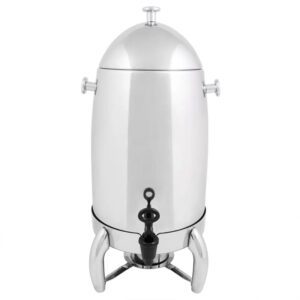 5 Gallon Coffee Urn Buffet Stainless Steel Heavy-duty Large Hot Tea Milk Dispenser Coffee Urn With Chrome Accents