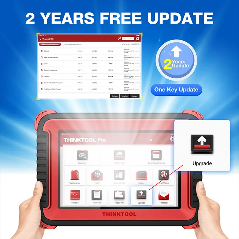 Thinkcar master x diagnostic tools car diagnostic scanner car scanner auto diagnostic scanner obdii diagnostic tool PK launch x4 - Image 4