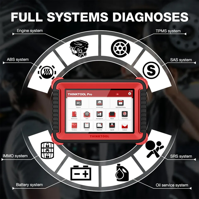 Thinkcar master x diagnostic tools car diagnostic scanner car scanner auto diagnostic scanner obdii diagnostic tool PK launch x4 - Image 2