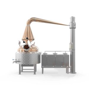 1000L Distillery Equipment Whiskey Rum Copper Pot Still