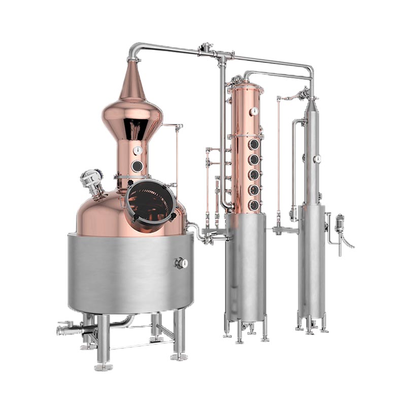 1000Liter Distillery Equipment Rum Whisky Still Alcohol Distillation Machinery