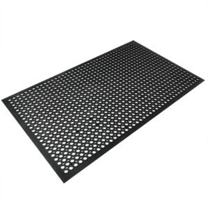 Anti-Fatigue Non-Slip Rubber Floor Mat Heavy Duty Mats 36"x60" for Outdoor Restaurant Kitchen Bar