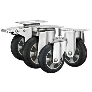 Caster 3"4"5" Stainless Steel Anti-Rust Wheels Casters MOQ 100PCS
