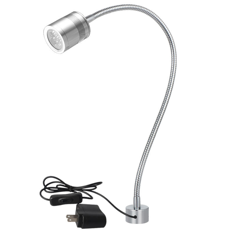 CNC Machine Work Lights Magnetic Base LED Gooseneck Machine Tool - Image 3