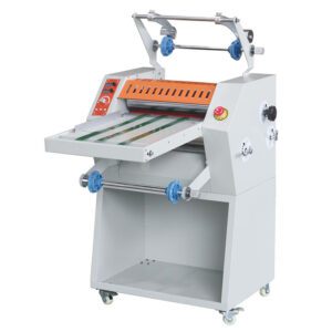 Heavy Duty Laminating Machine Electronic Temperature Control Laminating Machine Hot and Cold Single and Double Sided Trimming