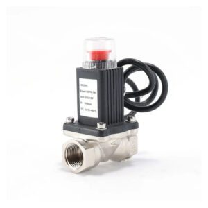 stainless steel solenoid control valves brass copper coil air steam thread solenoid valve for water