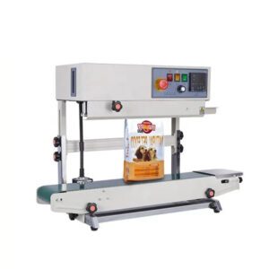 Vertical Sealing Machine Food Continuous Plastic Film Bag Automatic Band Sealer